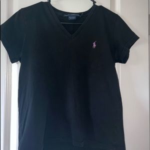 Women polo Ralph Lauren sport v neck
